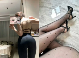 退役模特的姐姐我，来卖衣服了，高冷御姐范，前凸后翘，体态完美