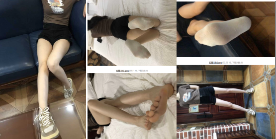 [美腿/足控] 校园美腿学姐酸酸小白袜，裸足被狂吃！ [61p/1v+1.4G][百度盘下载] ...