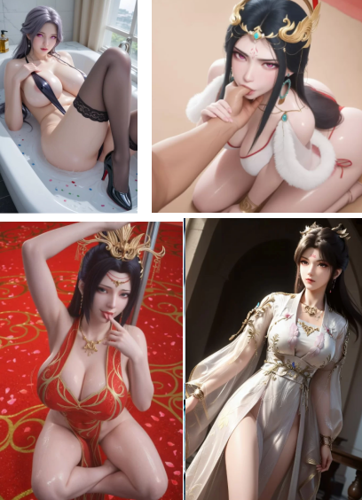 [图片]AI绘画-国漫合集【魅女,魔女,柳神,姚曦,红蝶,云韵,薇薇,梦可儿】迅雷盘下载4030 作者:我是本性 帖子ID:2044 AI绘画,国漫,合集,ai生成图