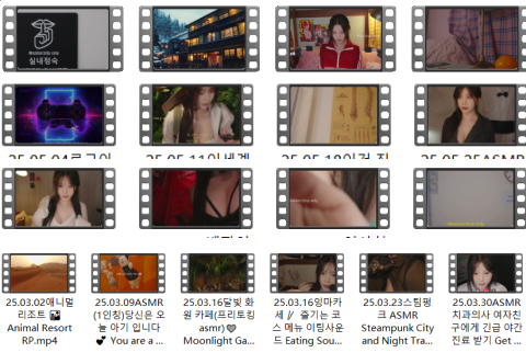 允英Yoonying25年2月-5月无水印福利视频合集18V/13.3G百度网盘下载9788 作者:我是本性 帖子ID:2756 允英,Yoonying,福利,视频,ASMR