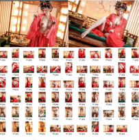 [高颜值美女] 古风汉服美女64P（64P/1.4G）百度网盘下载