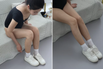 舞蹈生体香酸臭小白鞋 如图，要的加QQ