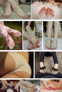 [美腿/足控] 超白超嫩的美脚 足控必备[400p/28v/6.1g]【百度网盘下载】