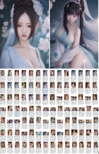 [3D] [转载搬运] ai生成图 国风 [200p+180m][百度网盘下载]