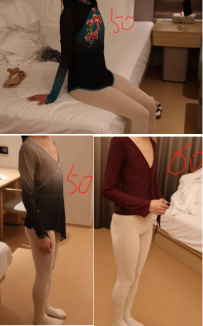 舞蹈生暴汗舞蹈服，妹子穿着上课从来都没洗过。